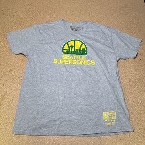 NBA Seattle Super Sonics Vintage Mitchell & Ness XXL Men’s Shirt I3